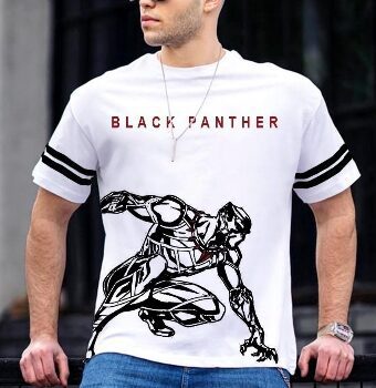 Black Panther printed t-shirt