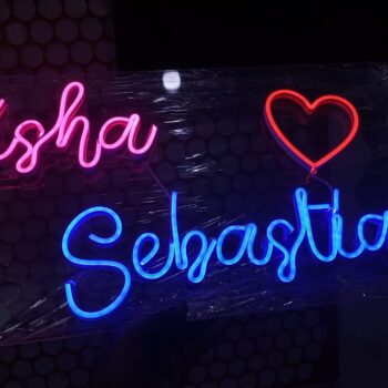 Vibrant Neon sign