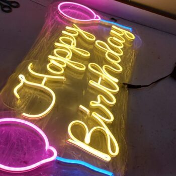 Vibrant Neon sign