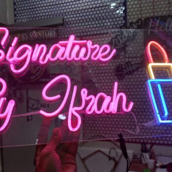 Vibrant Neon signs