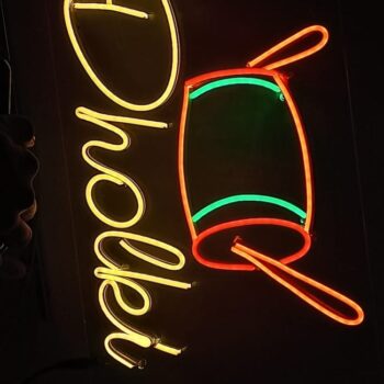 Vibrant Neon sign