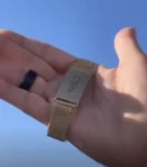 Customize Golden Magnit Bracelet