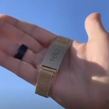 Customize Golden Magnit Bracelet