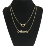 Customize Double Chain Locket