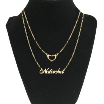 Customize Double Chain Locket