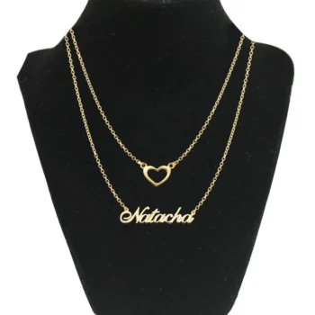 Customize Double Chain Locket
