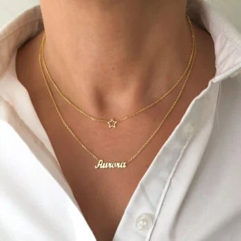 Customize Double Chain Locket