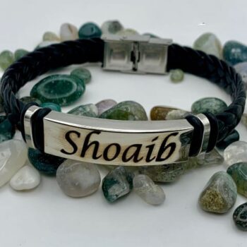 Customize Men,s Leather Bracelet