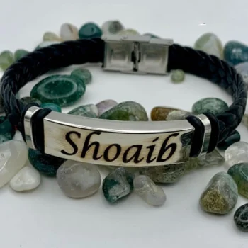Customize Men,s Leather Bracelet