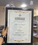 Nikkah Certificate Frame