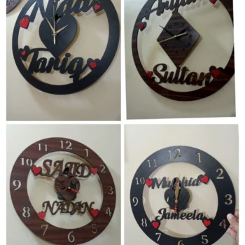 Customize Wooden Wall clocks
