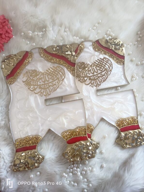 resin art gift item customized product