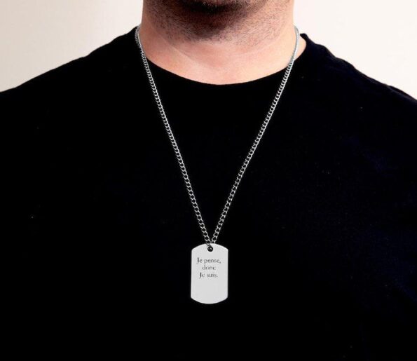 droptag nacklace customize product gift item