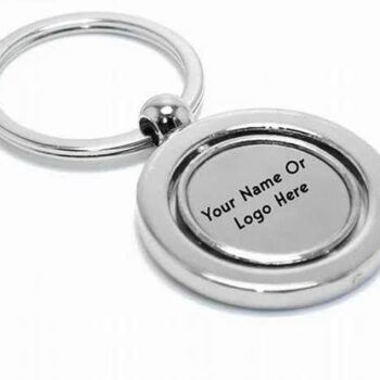 customize keychain 360 rotate keychain gift item